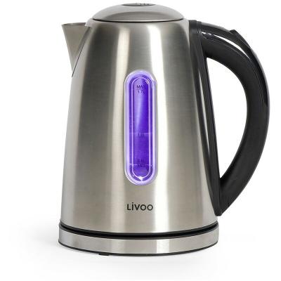 LIVOO  - Bouilloire en acier inoxydable - Gris