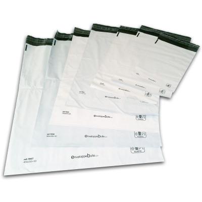 ENVELOPPEBULLE Lot de 100 Enveloppes plastiques blanches opaques FB05 - 350x450 mm