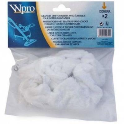 WPRO Carres vapeur elastique 290 x 395 x 2 pour nettoyeur vapeur - 481281728512