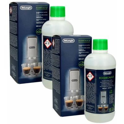 DELONGHI Lot de 2 - D&eacute;tartrant 500ml ecodecalk