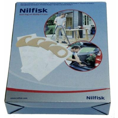 NILFISK Lot de 4 sacs synthetique buddy ii - Aspirateur (81943048 )