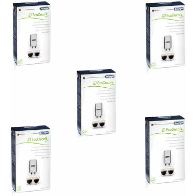 DELONGHI Lot de 5 EcoDecalk mini 100ml (5513295981) Cafeti&egrave;re, Expresso SIMAC, 