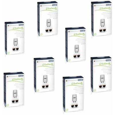 DE LONGHI Lot de 8 EcoDecalk mini 100ml (5513295981) Cafeti&egrave;re, Expresso simac, delonghi