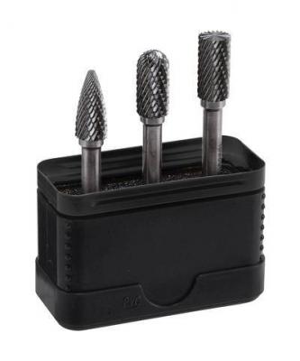 ALPEN Lot de fraises sur tige  776000003100 Carbure Diam. tige 6 mm 