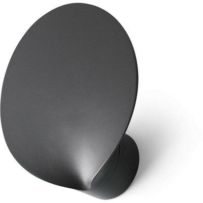 FARO BARCELONA Faro lotus - applique murale ext&eacute;rieure led gris fonc&eacute; 18w 3000k ip65