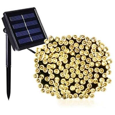 LUMI JARDIN Guirlande lumineuse solaire YOGY SOLAR WARM 200 Noir Plastique 16.3M
