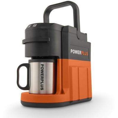 POWERPLUS  No Bat No Charge 40v Combi Coffee Maker Orange