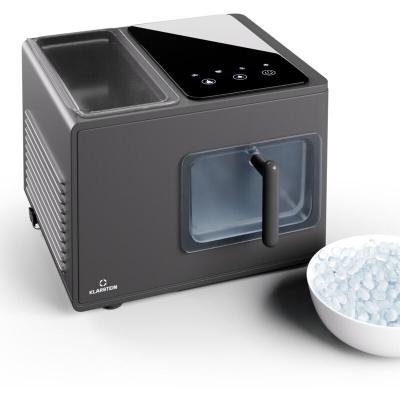 KLARSTEIN Machine &agrave; Gla&ccedil;ons 2 L Fonctionnement Rapide Ice Maker 15kg Gris