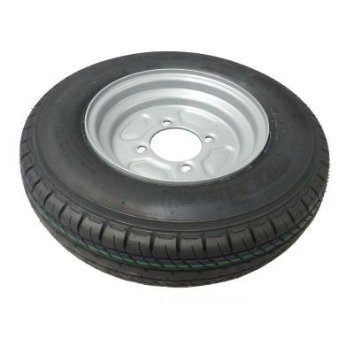 MAITRE EQUIPEMENT Roue compl&egrave;te tubeless 4 trous avec jante 10'