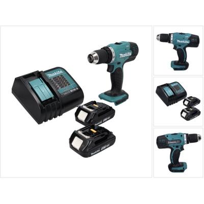 MAKITA Perceuse visseuse 18V LXT (2x1,5 Ah) avec chargeur lent -  DDF453SYX4