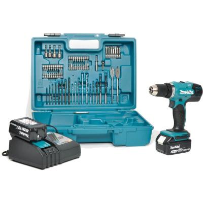 MAKITA Perceuse-visseuse &agrave; percussion DHP453RFX4 avec 2 batteries