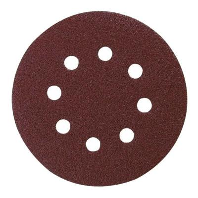 MAKITA  - disque abrasif 125 mm et 8 trous - grain : 120