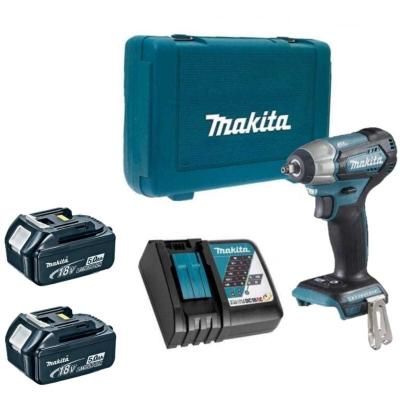 MAKITA  - Boulonneuse 3/8 18 V 2x5,.Ah Li-Ion 180Nm - DTW180RTJ