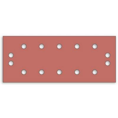MAKITA  - Feuilles abrasives 115 x 229 mm et 10 trous d'aspiration - Grain : 40