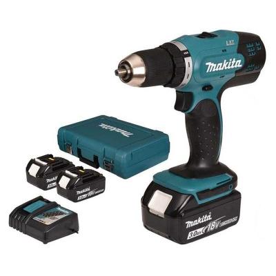 MAKITA Perceuse sans fil  18 V 3 Ah, 3 batteries DDF453SFE3