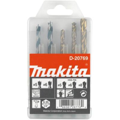 MAKITA  D-20769 - mallette 1/4 hexagonale en m&eacute;tal 5x104 6x114 8x114 Boi 5x100 6x110