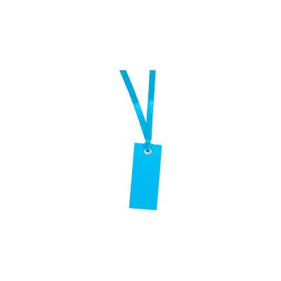 SANTEX Marque place avec ruban - Sachet de 12 - Turquoise