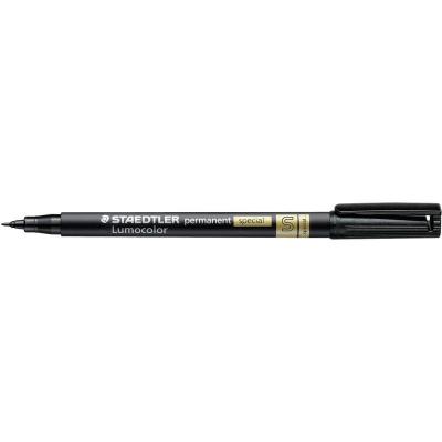 STAEDTLER  Marqueur permanent 319S Lumocolor sp&eacute;cial, noir