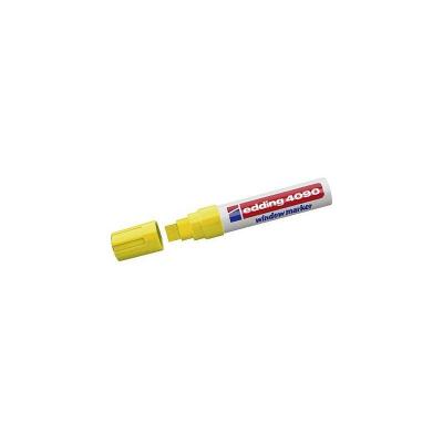 EDDING Marqueur Fenetre Et Ardoise E4090 Jaune Poi Nte 4-15 Mm
