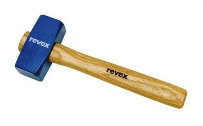 REVEX sas - Massette carr&eacute;e manche bois  1,25 kg - 016412