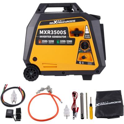 MAXPEEDINGRODS Groupe &eacute;lectrog&egrave;ne &agrave; l'essence 3,5KW 4 temps g&eacute;n&eacute;rateur Inverter pour Garage