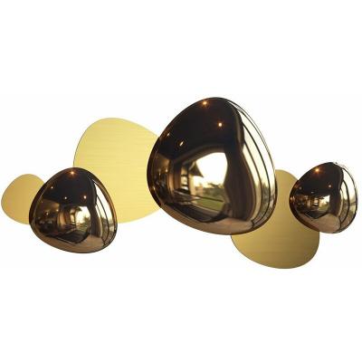 MAYTONI  jack-stone applique murale led int&eacute;gr&eacute;e moderne or, 3000k