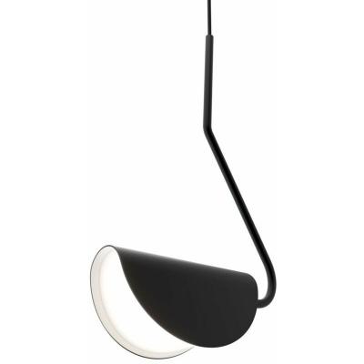 MAYTONI  Mollis Plafonnier suspendu moderne noir, abat-jour en acrylique
