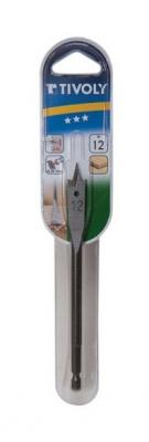 TIVOLY M&egrave;che bois plate queue hexagonale &Oslash;28 mm  - 10802522800