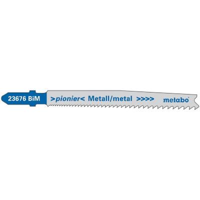  Metabo 25 lames de scies sauteuses, m&eacute;tal, pionier, 74 mm/progr.