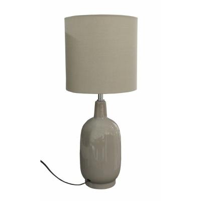 MEUBLETMOI Lampe &agrave; poser VASE c&eacute;ramique design vintage Petit mod&egrave;le - GA&iuml;A