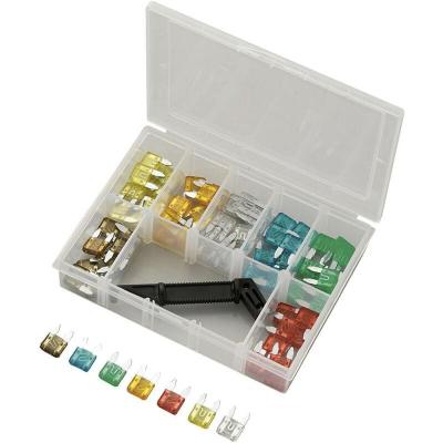 TRU COMPONENTS Mini fusible plat 5 A, 7.5 A, 10 A, 15 A, 20 A, 25 A, 30 A  Y101-70TS 700027 71 pc(s)