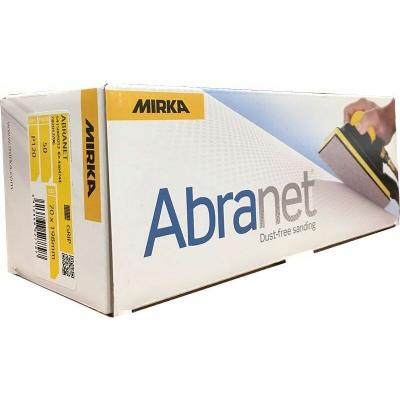 MIRKA Coupes abrasives auto-agrippantes Abranet 70 x 198 mm  Grain: 180