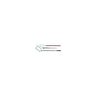 CENTRALE BRICO Miroir articul&eacute; 360&deg; manche inox 180 mm