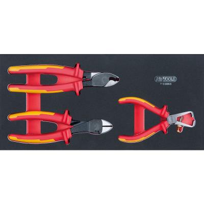 KS TOOLS Kstools -  - Module de 3 pinces isol&eacute;es 1000V ergotorque&reg; - 713.0003