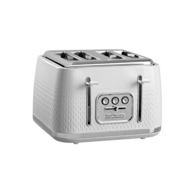MORPHY RICHARDS Verve 243012 - Grille-pain - 4 tranche - 4 Emplacements - blanc 