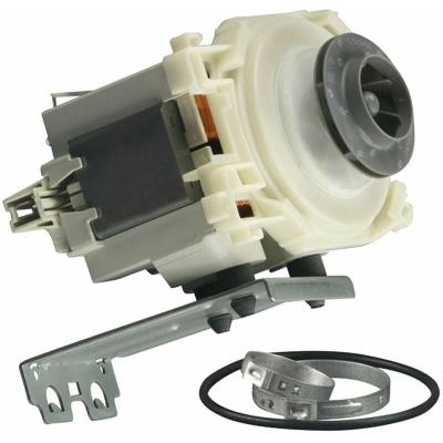 WHIRLPOOL Moteur cyclage pour lave-vaisselle + joint + patte fixation - 80w  480140102397
