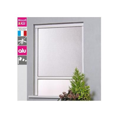 Store moustiquaire enroulable - Blanc - 125x160cm 