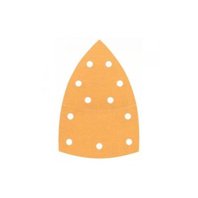 BOSCH Lot de 10 Feuilles abrasives Best for Paint Multi 102x62,93mm 11 Trous Gr 120  2608607404