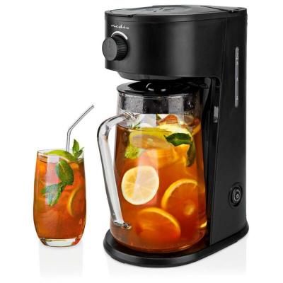 NEDIS  Machine &agrave; Caf&eacute; et &agrave; Th&eacute; Glac&eacute;s Filtre a caf&eacute; 2.5 l 6 Tasses Noir