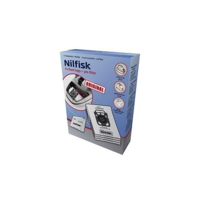 NILFISK Boite de 4 sacs hygiene + pre filtres extreme/king aspirateur 1470286500 progress,, moulinex