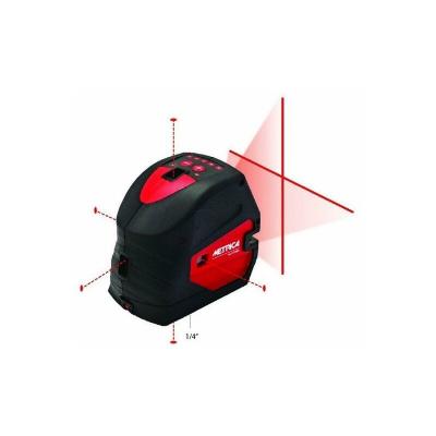 METRICA  - Niveau laser CR + 5 points rouge port&eacute;e 15/20 m - 61360