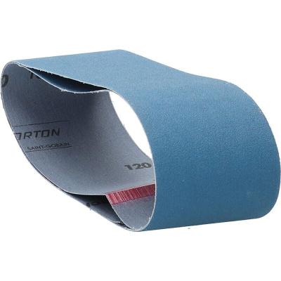 NORTON Bande abrasive - blue tech - lot de 2 - grain 120 - 75x533 mm - 