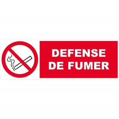 NOVAP  - Panneau D&eacute;fense de fumer - Rigide 450x150mm - 4030500