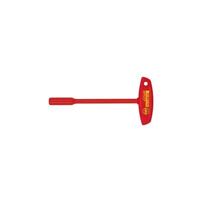 WIHA  Cl&eacute; &agrave; douille hexagonale VDE avec manche en T (336N) 230 mm - 27933