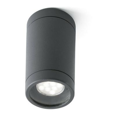 FARO BARCELONA Faro - Plafonnier rond ext&eacute;rieur Olot D6 cm IP44 - Gris Rose