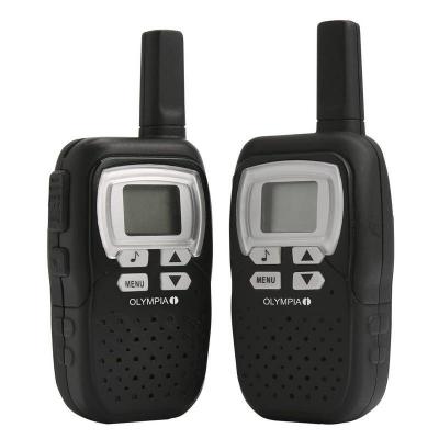 OLYMPIA Pmr 1208 5392 Talkie-walkie pmr jeu de 2 - noir - 