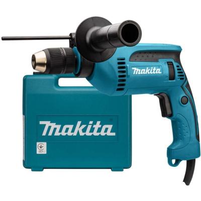 MAKITA  &ndash; Perceuse &agrave; percussion 13mm 650W &ndash; HP1641K1K