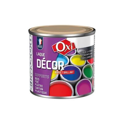OXI Laque d&eacute;cor -  - 60 mL - Brillant - Gris - Multi-supports