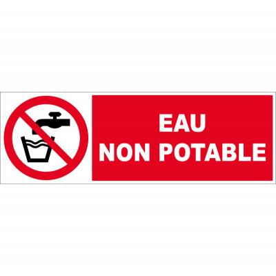 NOVAP  - Panneau Eau non potable - Rigide 450x150mm - 4030579