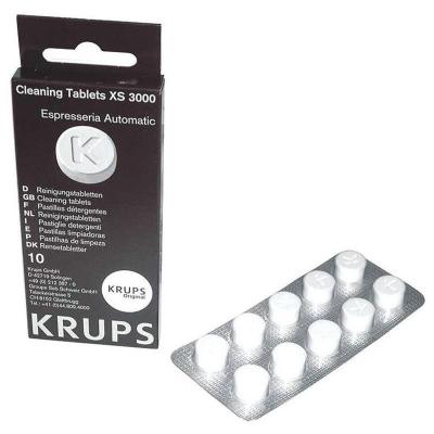 KRUPS  - Pastilles Nettoyantes - (X10) seb, Moulinex Tefal, Rowenta